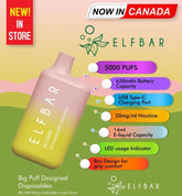 ELFBAR Specifications Sheet